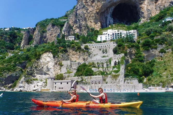 Amalfi Coast Kayak Tour Along Arches, Beaches and Sea Caves - Challenges Faced