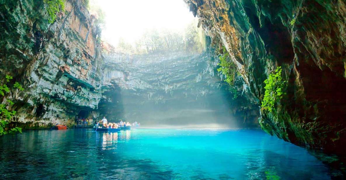 Argostolio: Melissani Lake, Myrtos Beach, and Fiscardo Tour - Itinerary Highlights