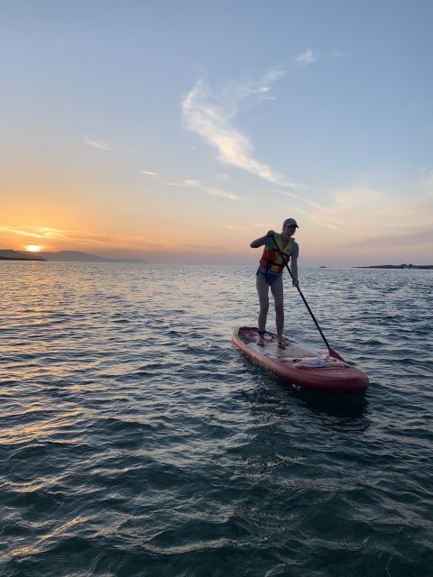 Chania: Stand-up Paddleboard Coastal Sunset Experience - Sunset Paddleboarding Experience