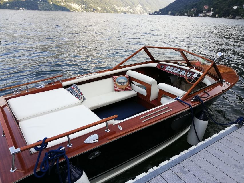 Classic Private Boat Tour Best Villas of Central Lake Como - Important Reminders