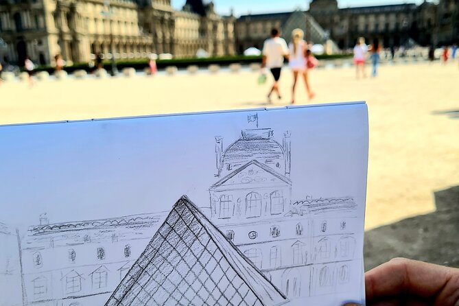 Drawing Workshop/Creative Notebook & Cultural Walk in the Tuileries - Directions for Participants