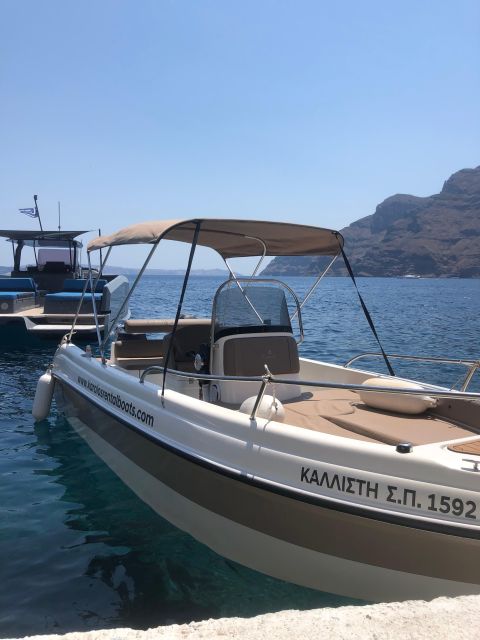 Karolos Rental Boats Santorini - Final Words