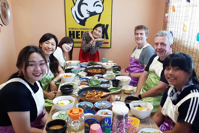 Korean Cooking Class With Full-Course Meal & Local Market Tour in Seoul - What to Expect From This Tour