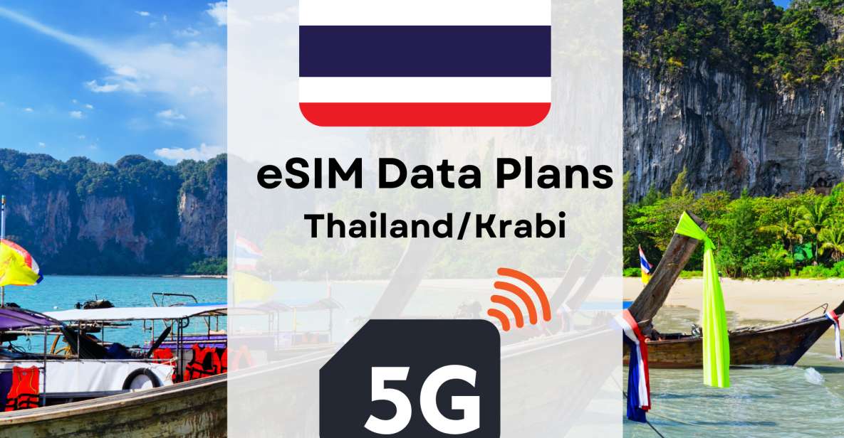 Krabi: Esim Internet Data Plan for Thailand 4g/5g - Common questions