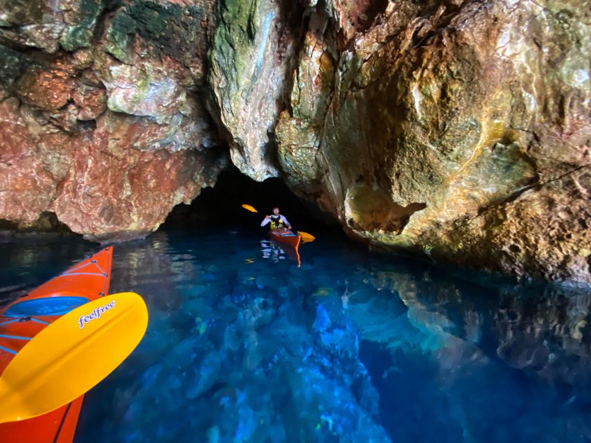 Naxos: Rhina Cave and Coastline Sea Kayaking Tour - Directions