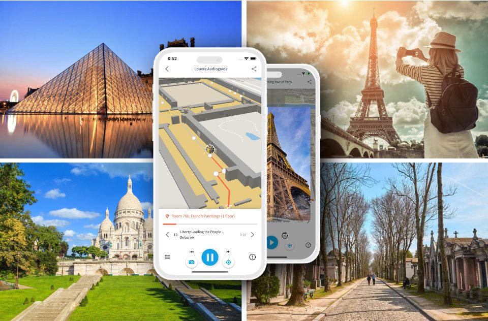 Paris: 4 Walking Experiences With Audio Guide - What to Expect From the Tour