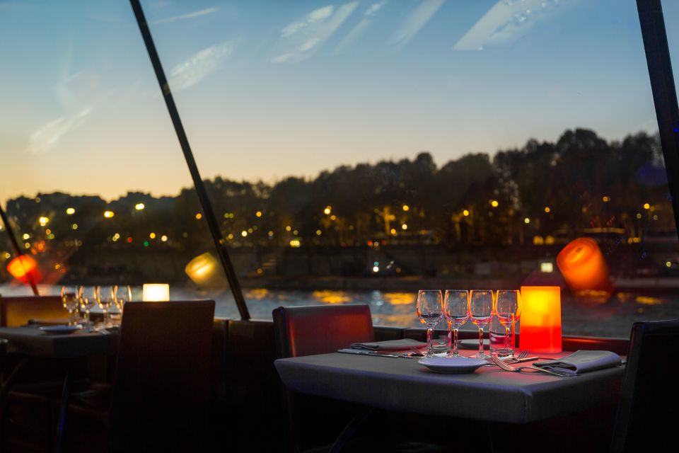 Paris: Dinner Cruise on the Seine River at 6:15 PM - Additional Information