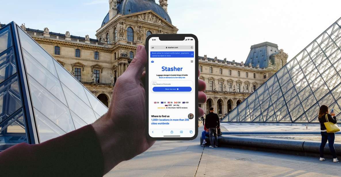 Paris: Luggage Storage in Louvre Museum - Meeting Points and Directions