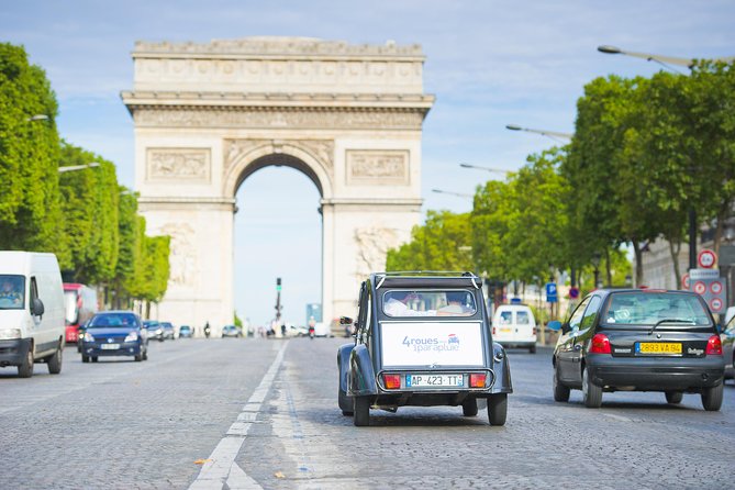 Private Tour Paris Highlights 1 Hour in Vintage Citroën 2CV - Directions