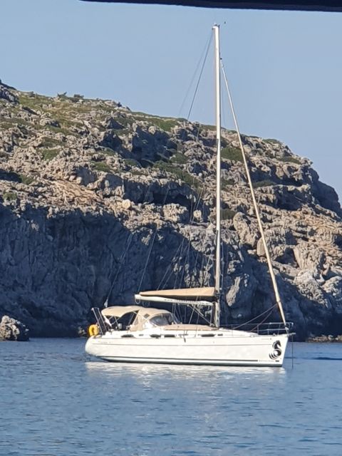 Rhodes: Kallithea & Antony Quinn Bay Private Sailing Cruise - Common questions