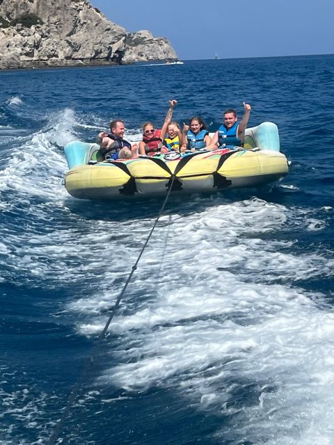 Rhodos : Crazy Sofa Watersports Adventure - Thrilling Description of the Crazy Sofa Ride