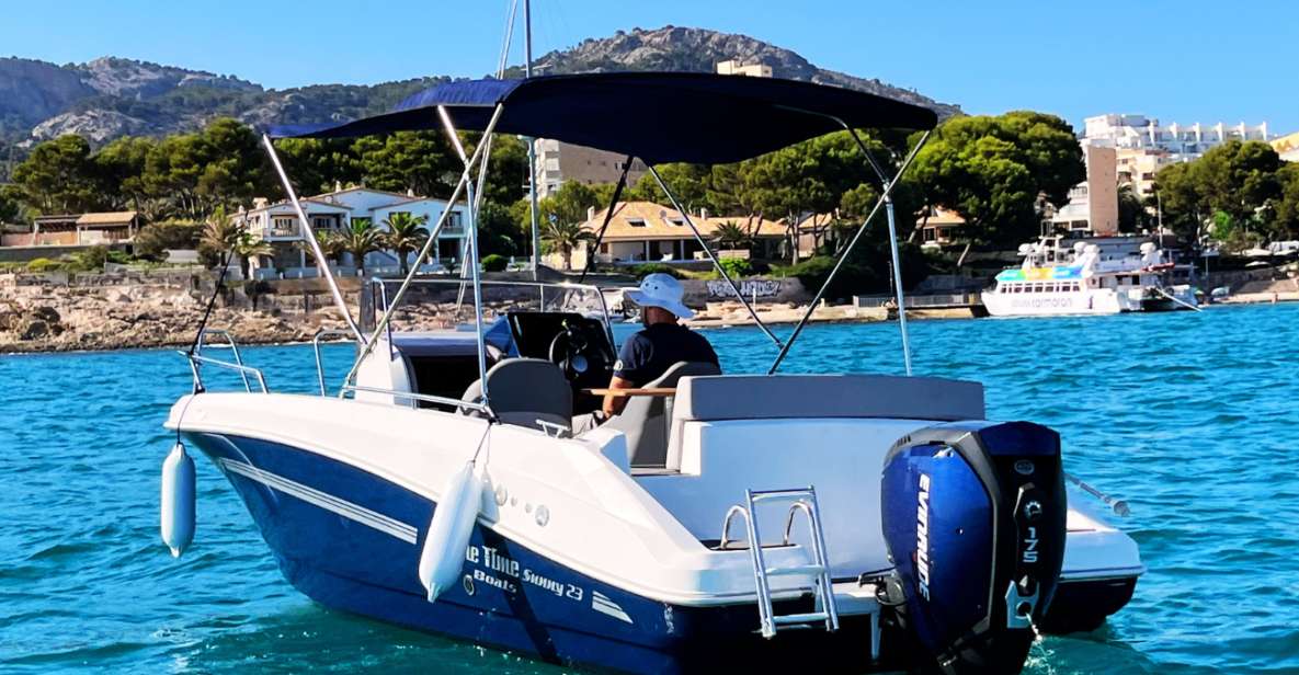 Santa Ponsa: BOAT Tour With License. Be the Captain! - Additional Information and Tips