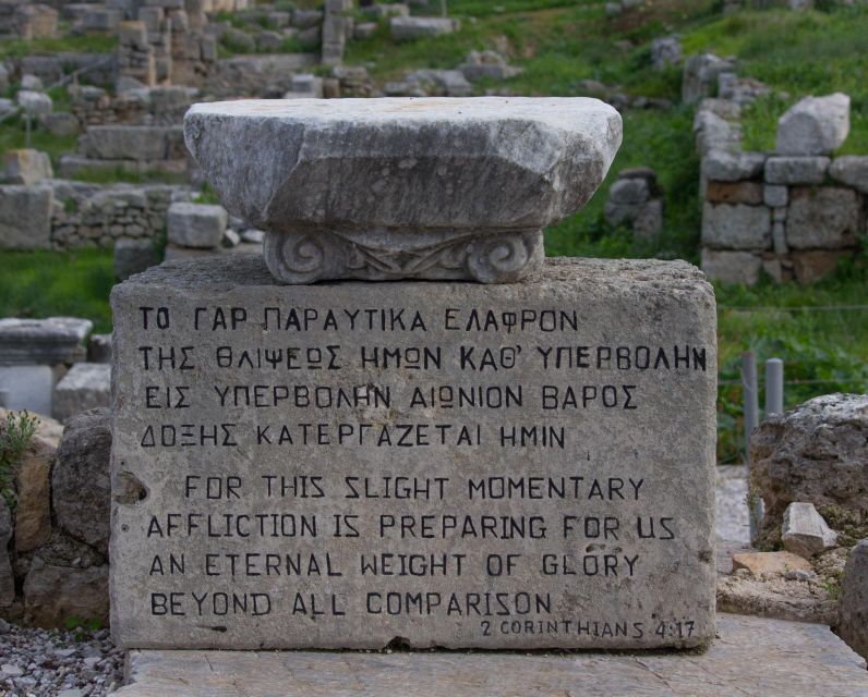 Ancient Corinth Saint Paul Step & Thermal Spa, Private Tour - Final Words