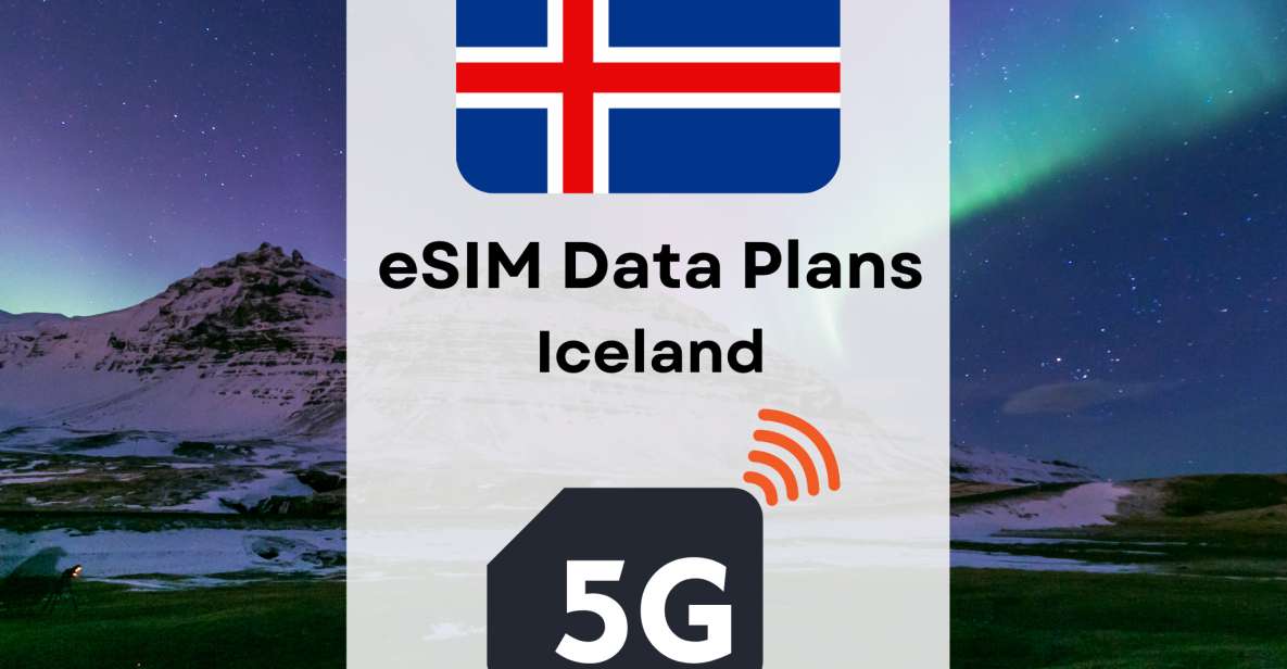 Esim Iceland : Internet Data Plan 4g/5g - Esim Data Packages Explained