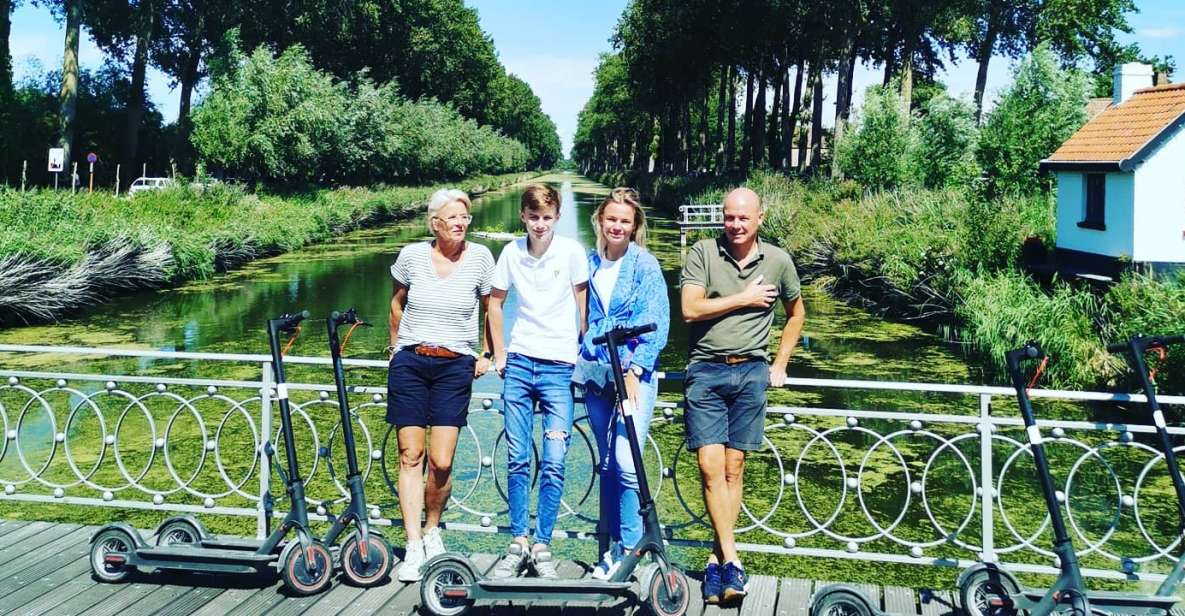 From Bruges to Damme: Private Electric Scooter Tour - Gift Option