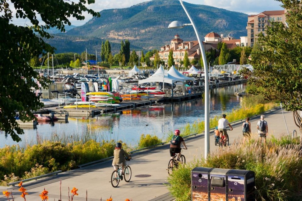 Kelowna: E-Bike Ride and Axe Throwing Adventure - Directions