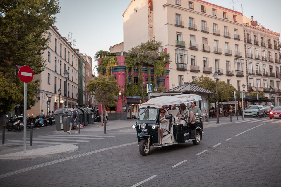 Madrid: Private City Tour by Eco Tuk Tuk - Directions