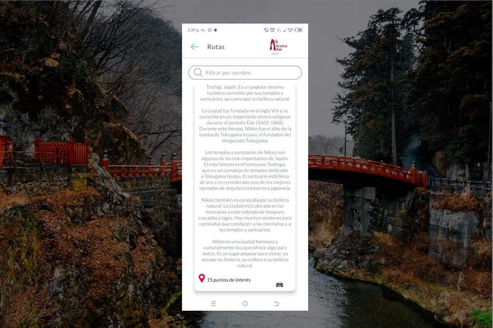 Nikko Self-Guided Tour App With Multi-Language Audioguide - App Download and Registration Instructions