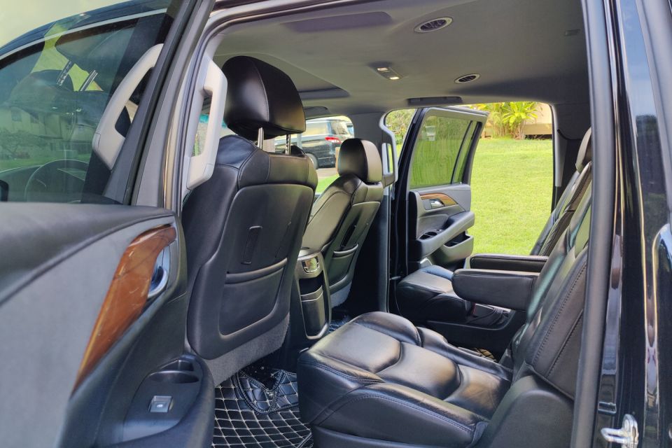 Oahu: Honolulu Airport Private by Escalade SUV - Explore Honolulu With Luxury Transport