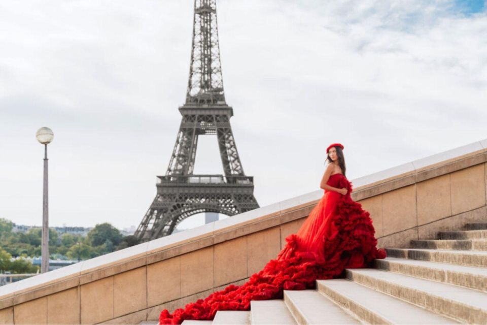 Paris : Exclusive Photoshoot With Princess Dress Included - Location and Itinerary