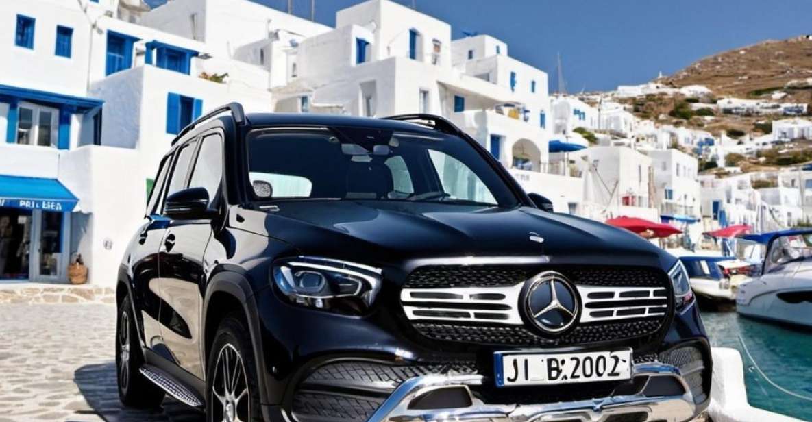 Private Transfer Mykonos:Airport/Port Pickup Premium Service - Free Cancellation and Flexible Booking