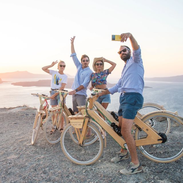 Santorini: Private E-Bike Village Tour With Lunch or Dinner - Common questions