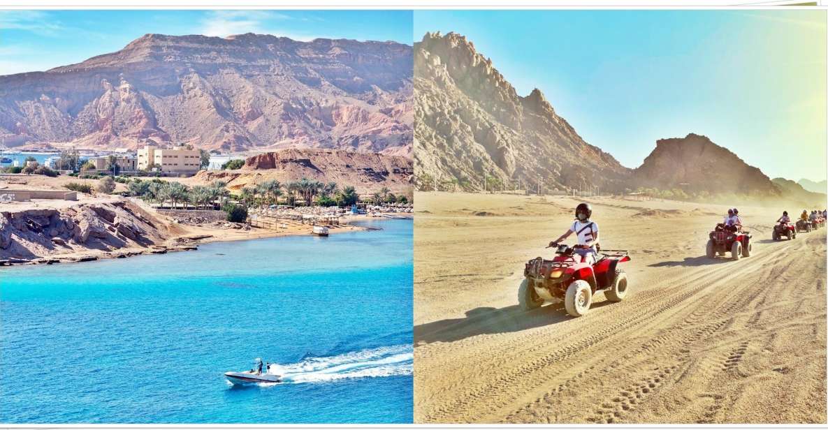 Sharm El Sheikh: ATV Quad Bike & Private Speedboat Adventure - Booking Information