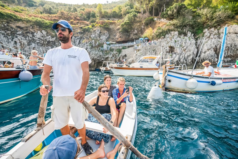 Sorrento: Exclusive Capri Boat Tour and Optional Blue Grotto - Booking and Reservations