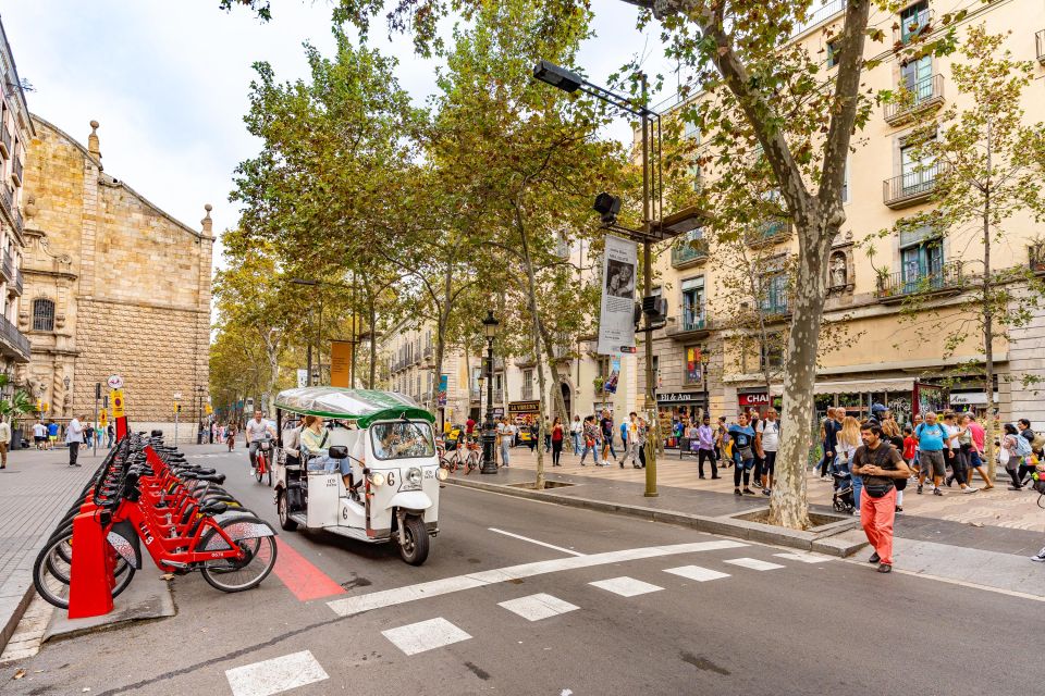 Barcelona: Private City Tour by Eco Tuk Tuk - Insider Tips