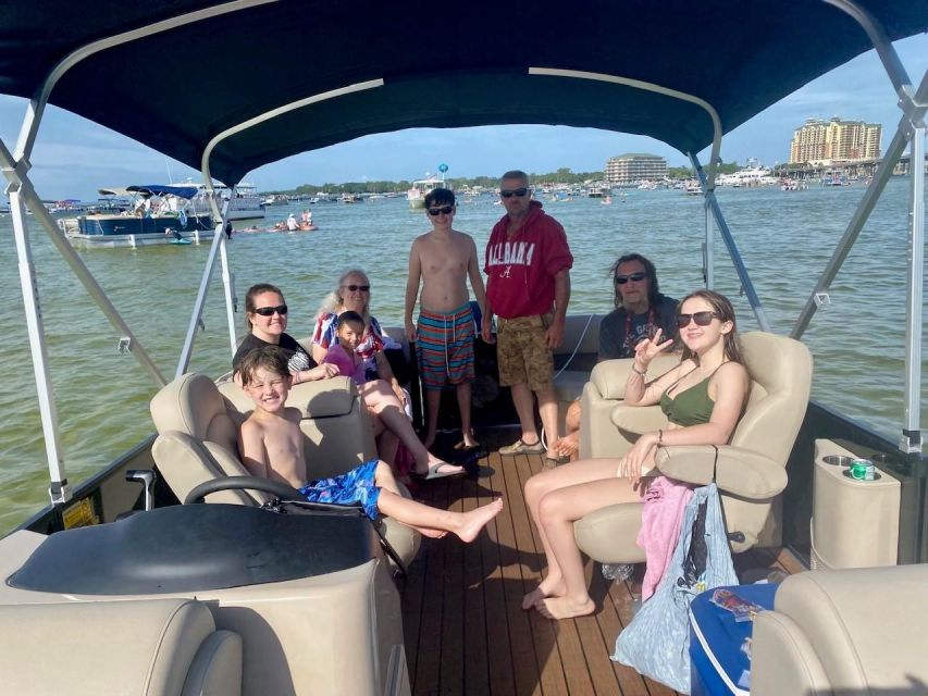 Fort Walton: Half Day Pontoon Boat Rental to Crab Island - Common questions