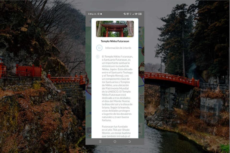 Nikko Self-Guided Tour App With Multi-Language Audioguide - Customer Support and Assistance