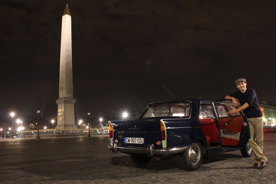 Paris: 1.5-Hour Vintage Car Night Tour - Common questions