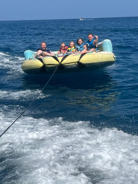 Rhodos : Crazy Sofa Watersports Adventure - Common questions