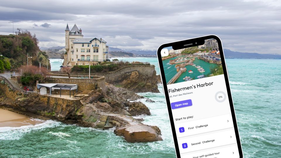 Biarritz: City Exploration Game & Tour on Your Phone - Meeting Point and Navigation