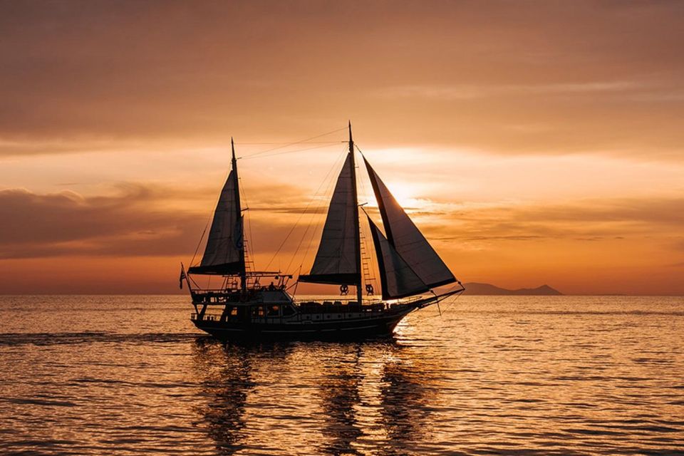 Adonis Luxury Schooner Santorini Sunset Cruise - Key Points