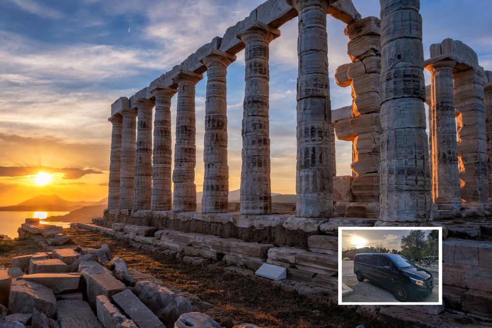 Athens: Wchair Accessible Tour to Sounion & Vouliagmeni Lake - Key Points