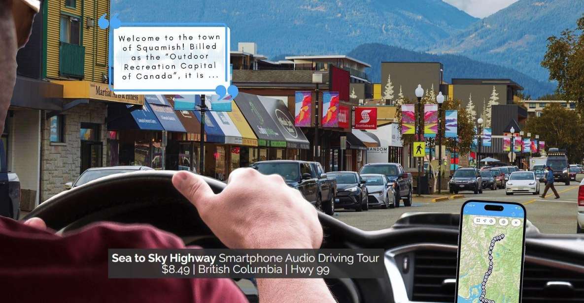 Audio Driving Tour B/W Vancouver & Whistler | Sea to Sky Hwy - Key Points