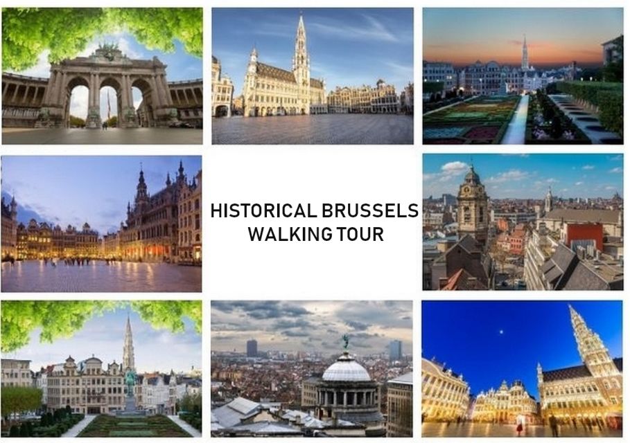 Brussels: Private 4-Hour History Walking Tour - Key Points