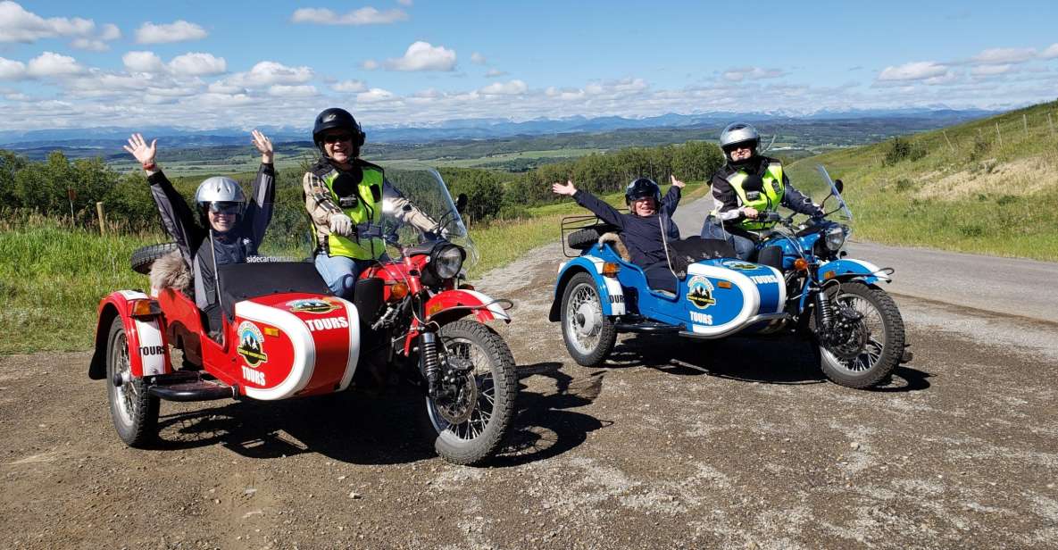 Calgary: Sidecar Motorcycle Tour of Rocky Mountain Foothills - Key Points