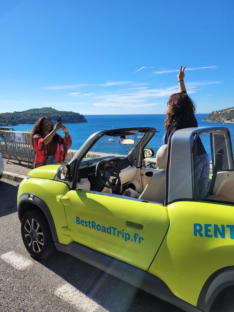 From Nice: Monaco & Eze Guided Tour in Electric Convertible - Key Points