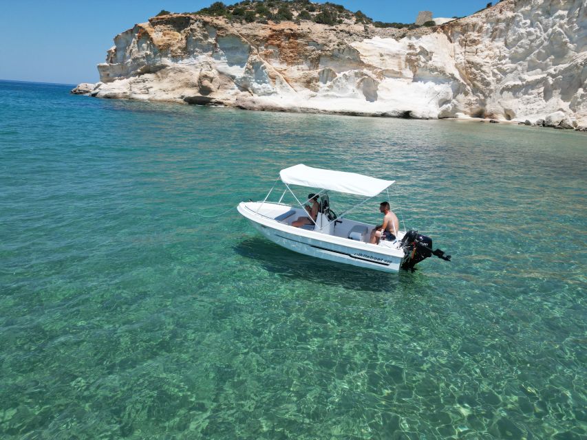 From Provatas Milos: Boat Rental to Kleftiko - Key Points