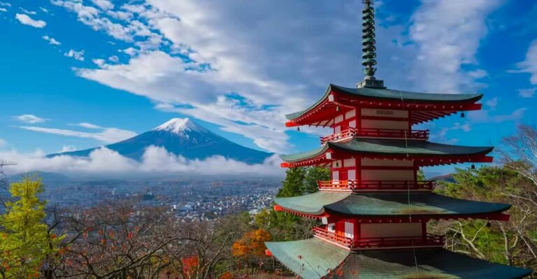 From Tokyo: Mt. Fuji Sightseeing Private Day Tour