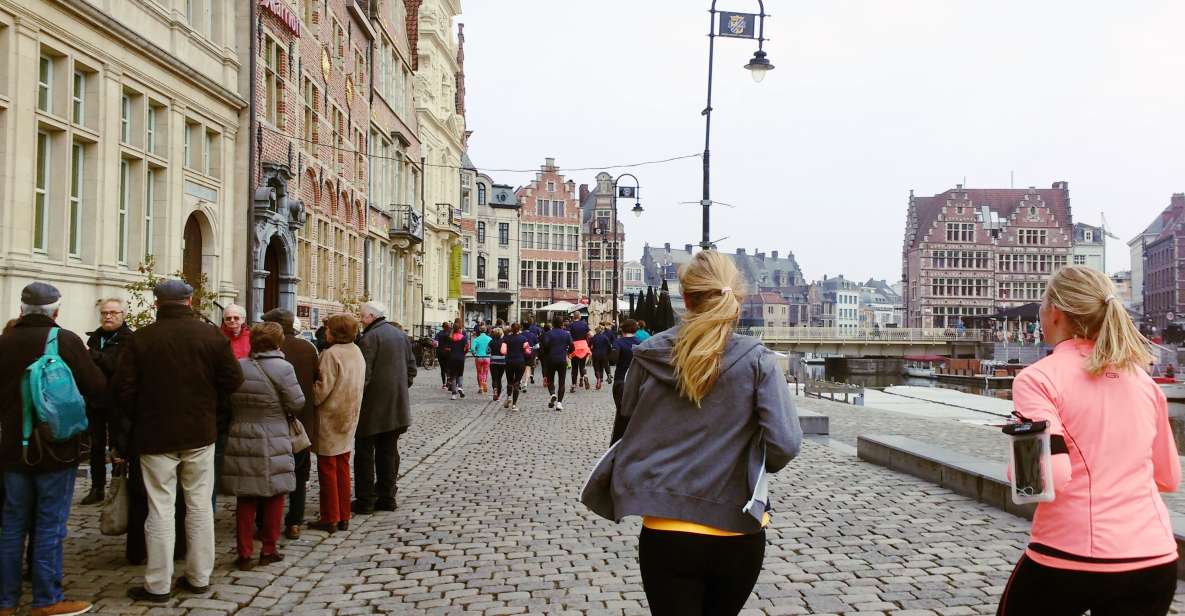 Ghent Running and Sightseeing Tour - Key Points