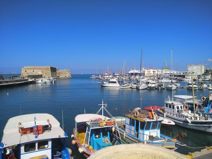 Heraklion: Walking City Tour & Wine Tasting - Key Points