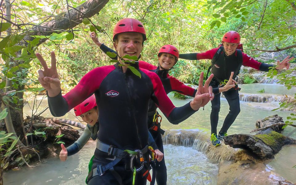 Kalamata: Polylimnio Waterfalls Canyoning Adventure - Key Points