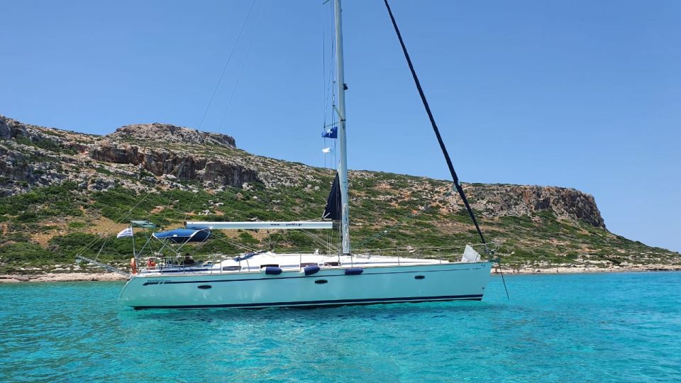 Kissamos: Sailing Cruise to Balos & Gramvousa With Lunch - Key Points