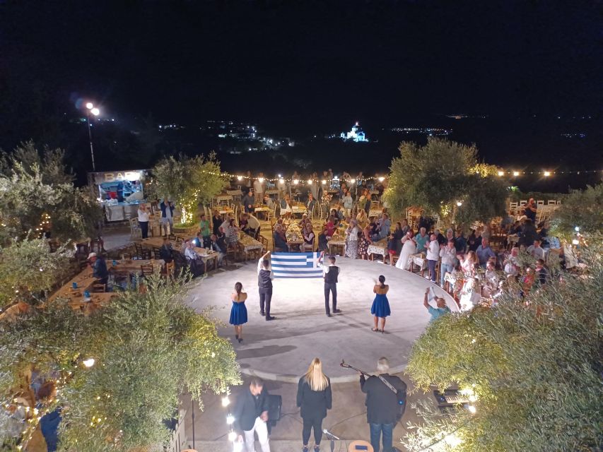 Kos: Greek Dinner With Music, Dancing, and Unlimited Wine - Key Points