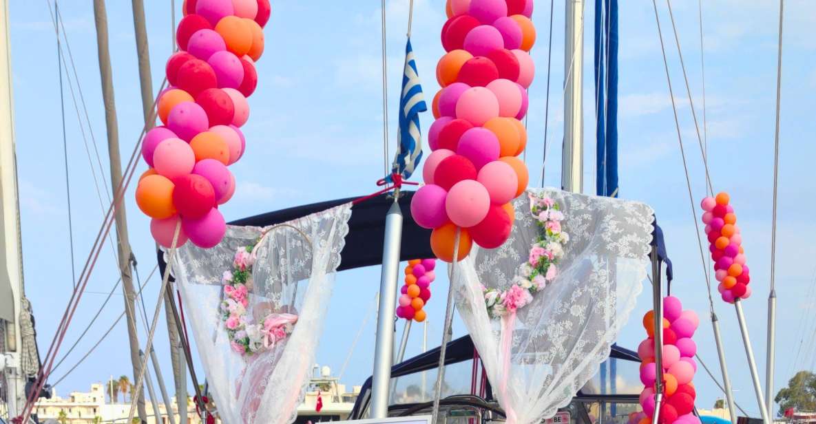 Kos: Private Bridal Shower Boat Cruise With Lunch and Drinks - Key Points