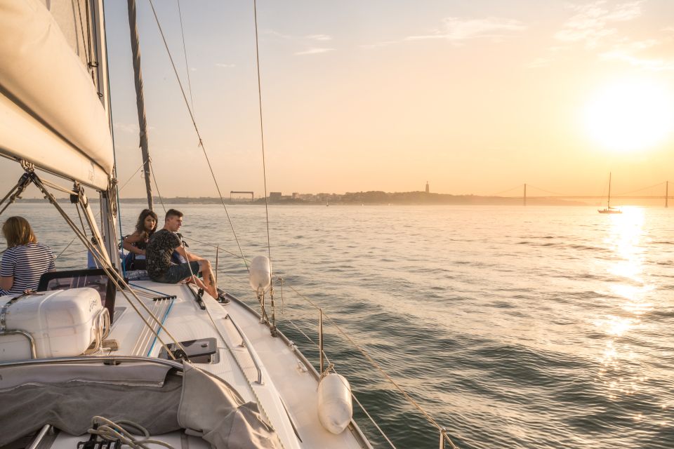 Lisbon: Private Sunset Cruise on the Tagus River With Drink - Key Points