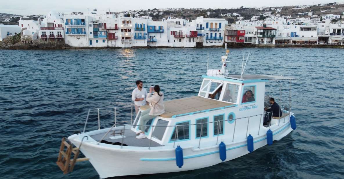 Mykonos: Antique Boat Half-Day Cruise at the South Coast - Key Points